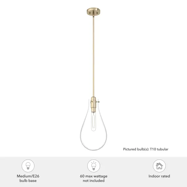 Lundin One Light Pendant in Alturas Gold - Image 3
