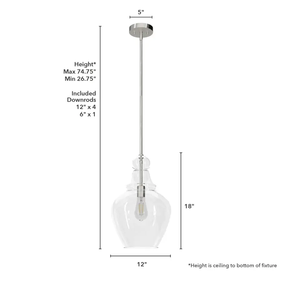 Maple Park One Light Pendant in Alturas Gold - Image 11