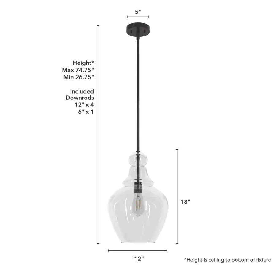 Maple Park One Light Pendant in Alturas Gold - Image 12
