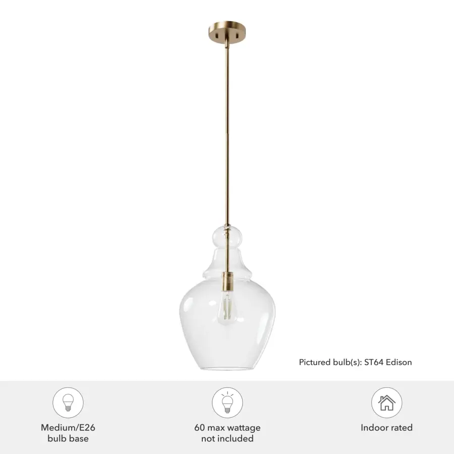 Maple Park One Light Pendant in Alturas Gold - Image 7
