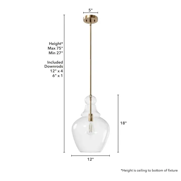 Maple Park One Light Pendant in Alturas Gold - Image 10