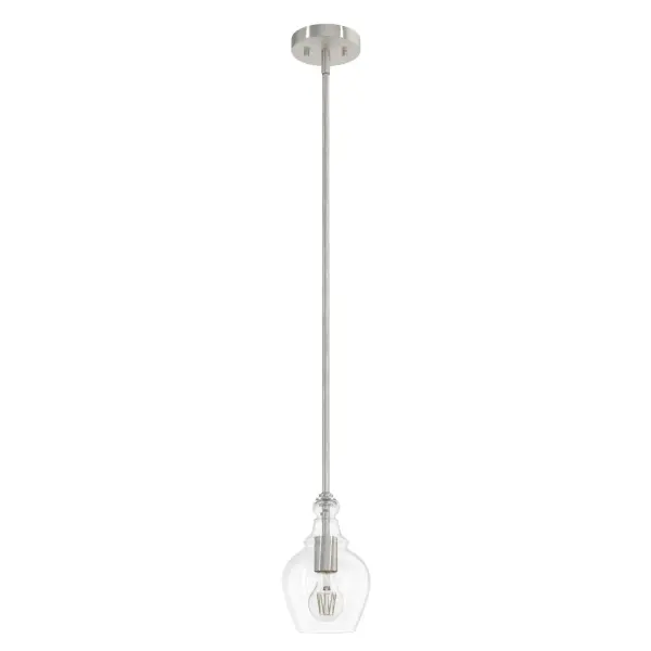 Maple Park One Light Mini Pendant in Brushed Nickel - Image 13