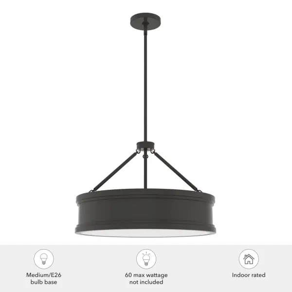 Capshaw Five Light Pendant in Noble Bronze - Image 5