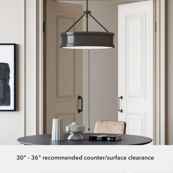 Capshaw Five Light Pendant in Noble Bronze - Image 9