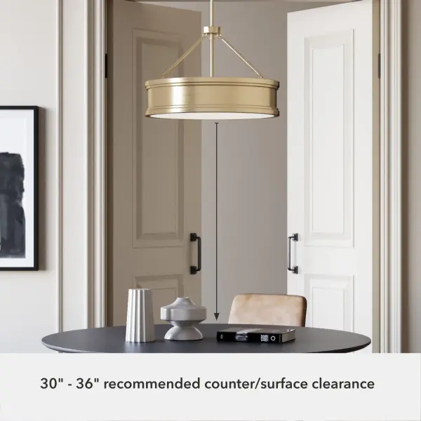 Capshaw Five Light Pendant in Noble Bronze - Image 10