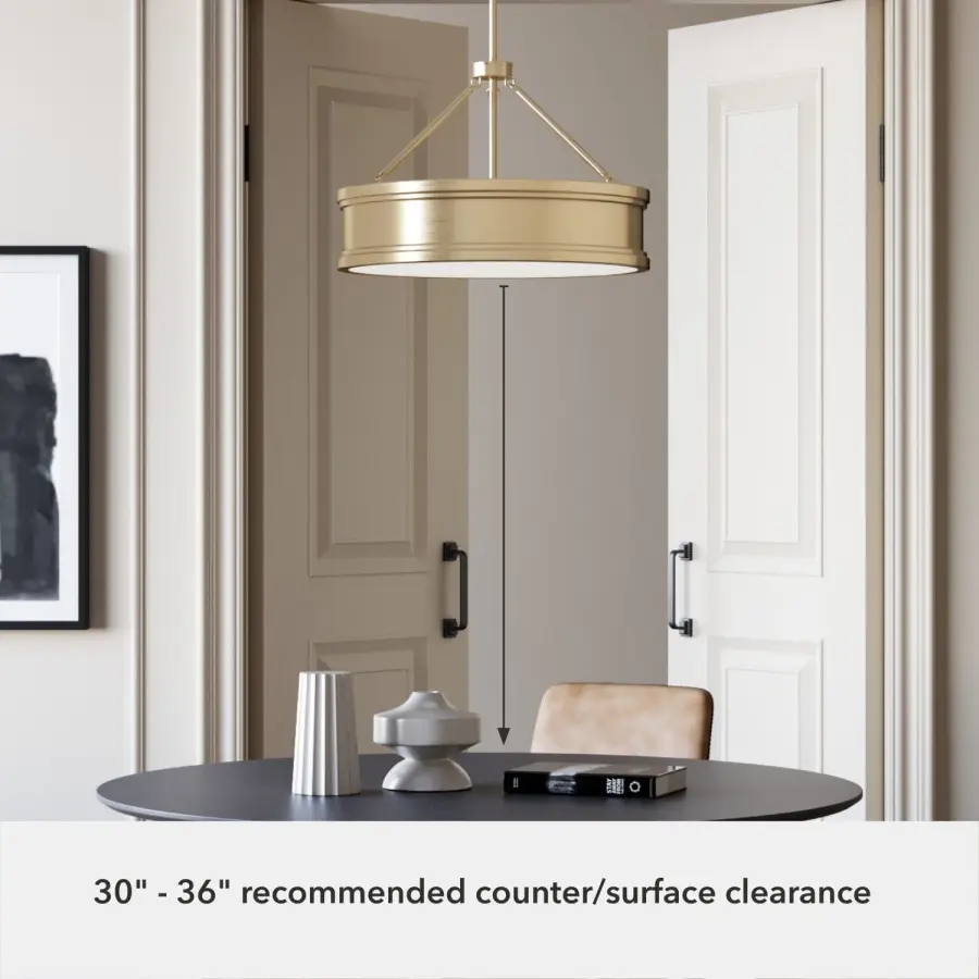 Capshaw Five Light Pendant in Noble Bronze - Image 10