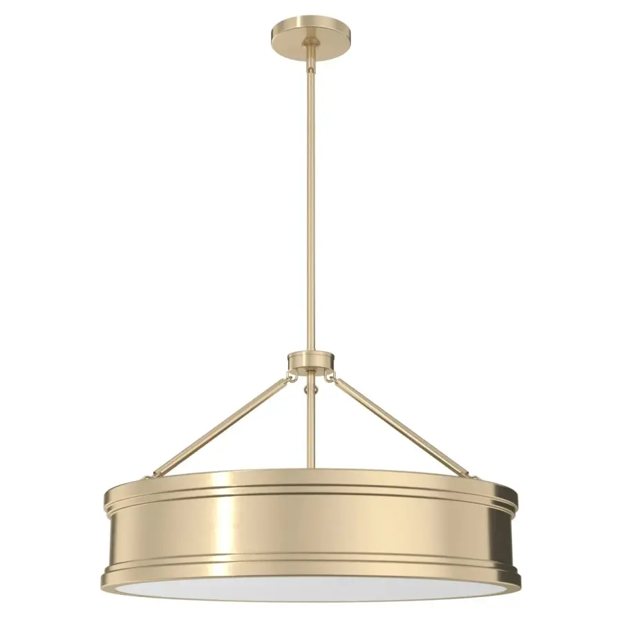 Capshaw Six Light Pendant in Noble Bronze - Image 12
