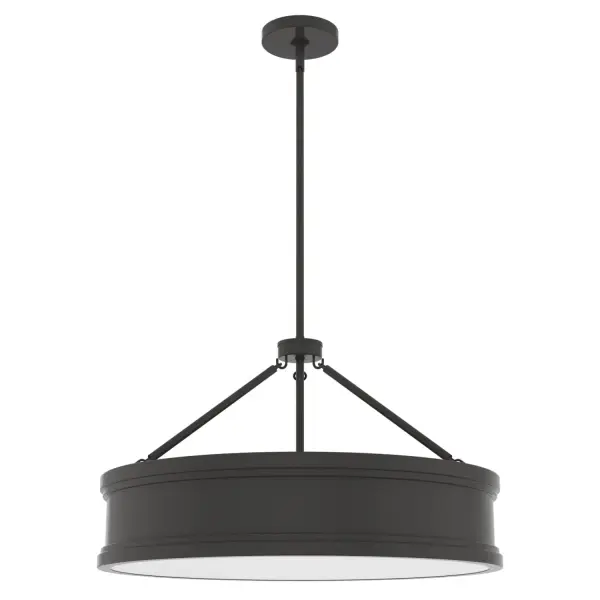 Capshaw Six Light Pendant in Noble Bronze - Image 13
