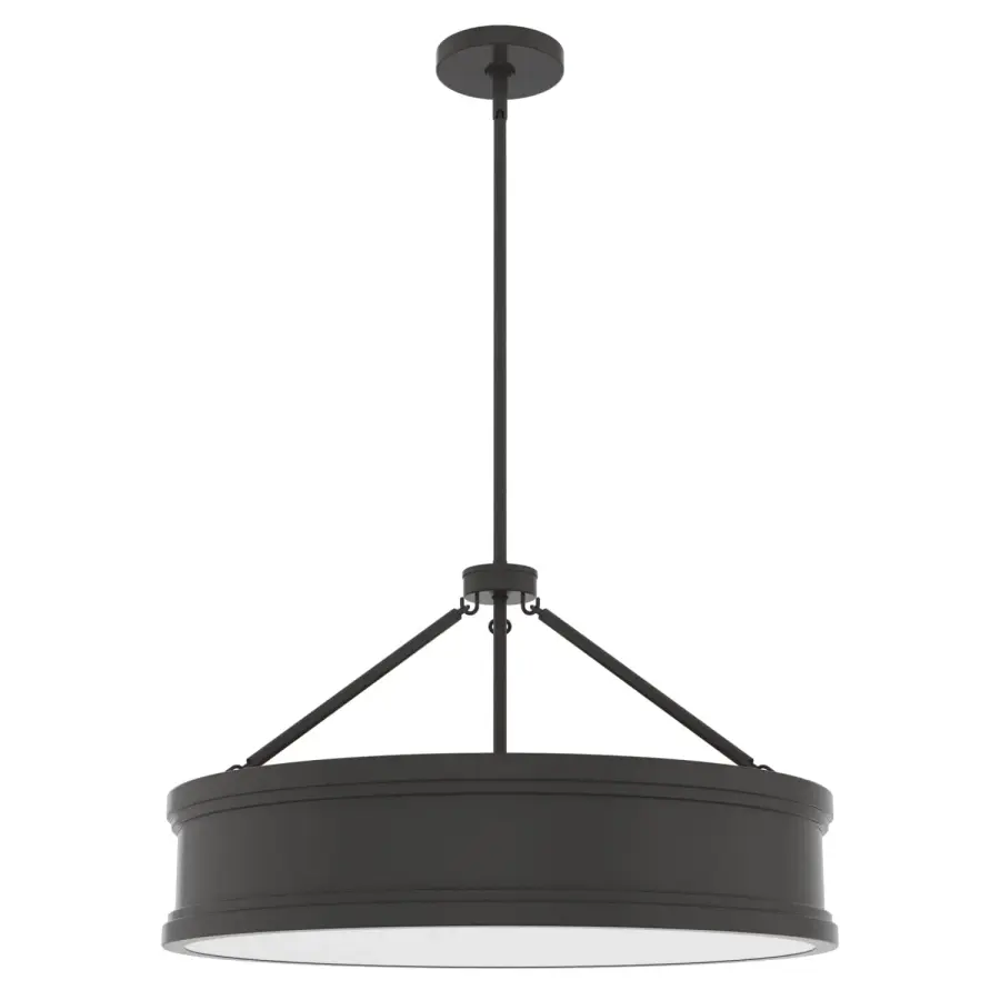 Capshaw Six Light Pendant in Noble Bronze - Image 13
