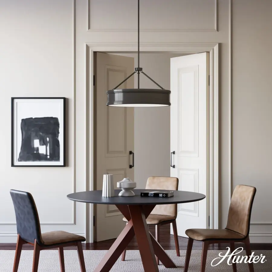 Capshaw Six Light Pendant in Noble Bronze - Image 4