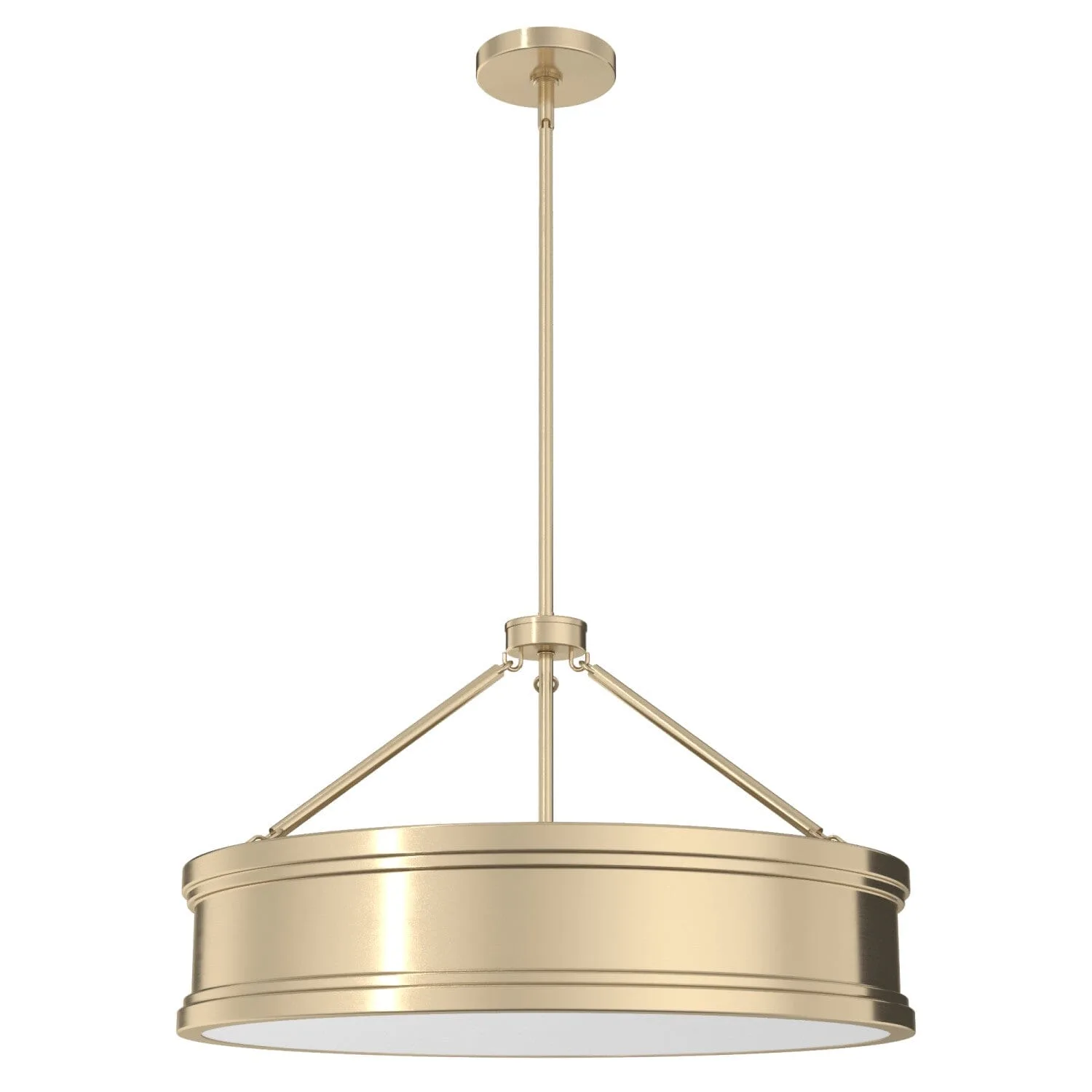 Capshaw Six Light Pendant in Alturas Gold