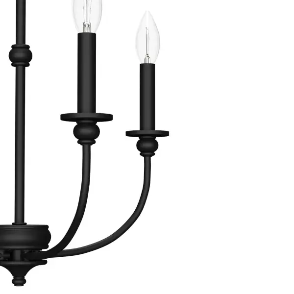 Southcrest Four Light Chandelier in Matte Black - Image 15
