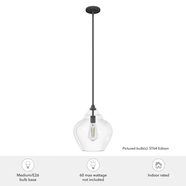 Dunshire One Light Pendant in Noble Bronze - Image 3
