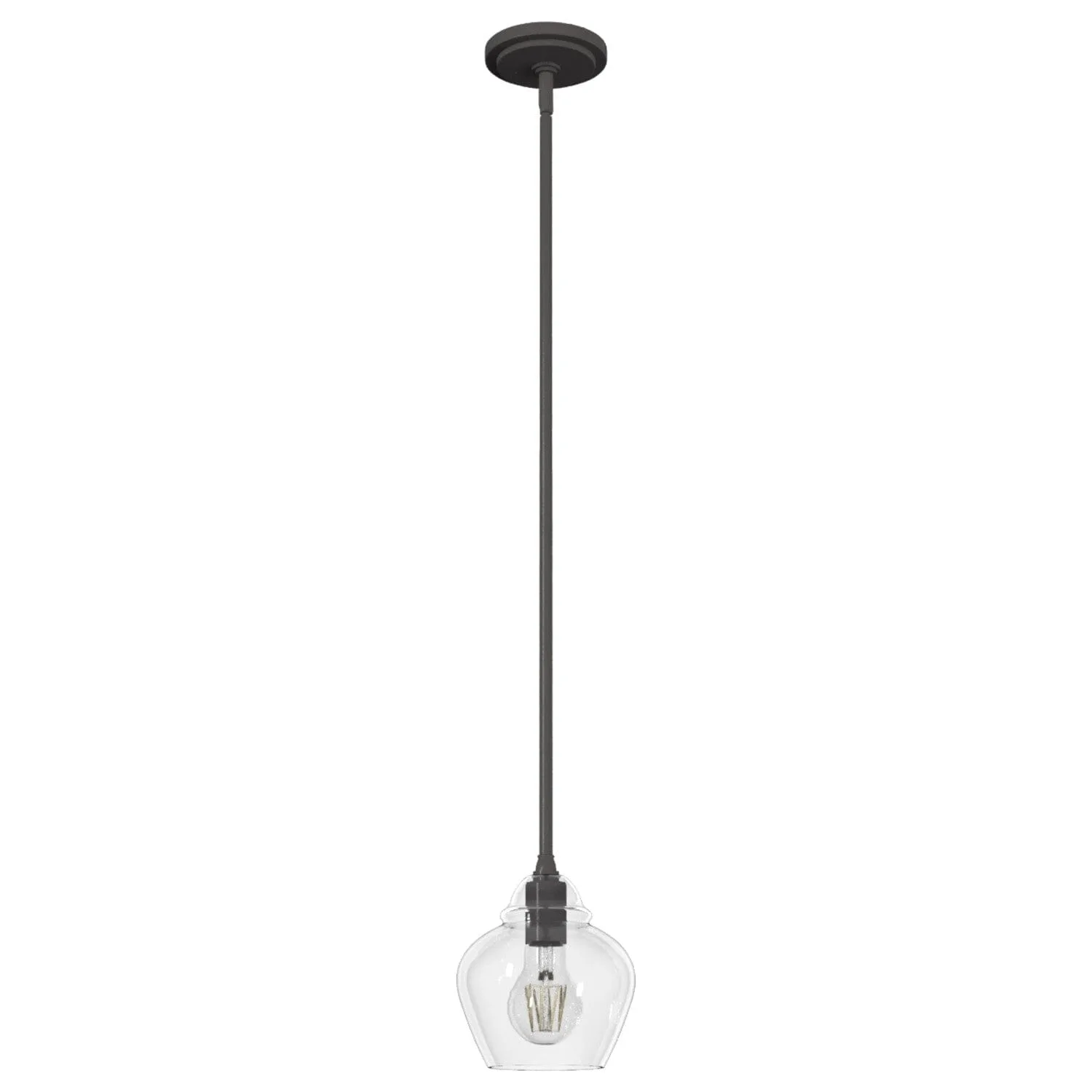 Dunshire One Light Pendant in Noble Bronze