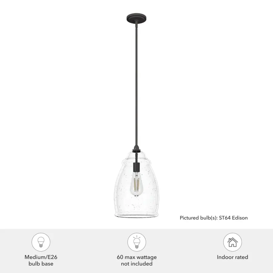 Dunshire One Light Pendant in Noble Bronze - Image 3