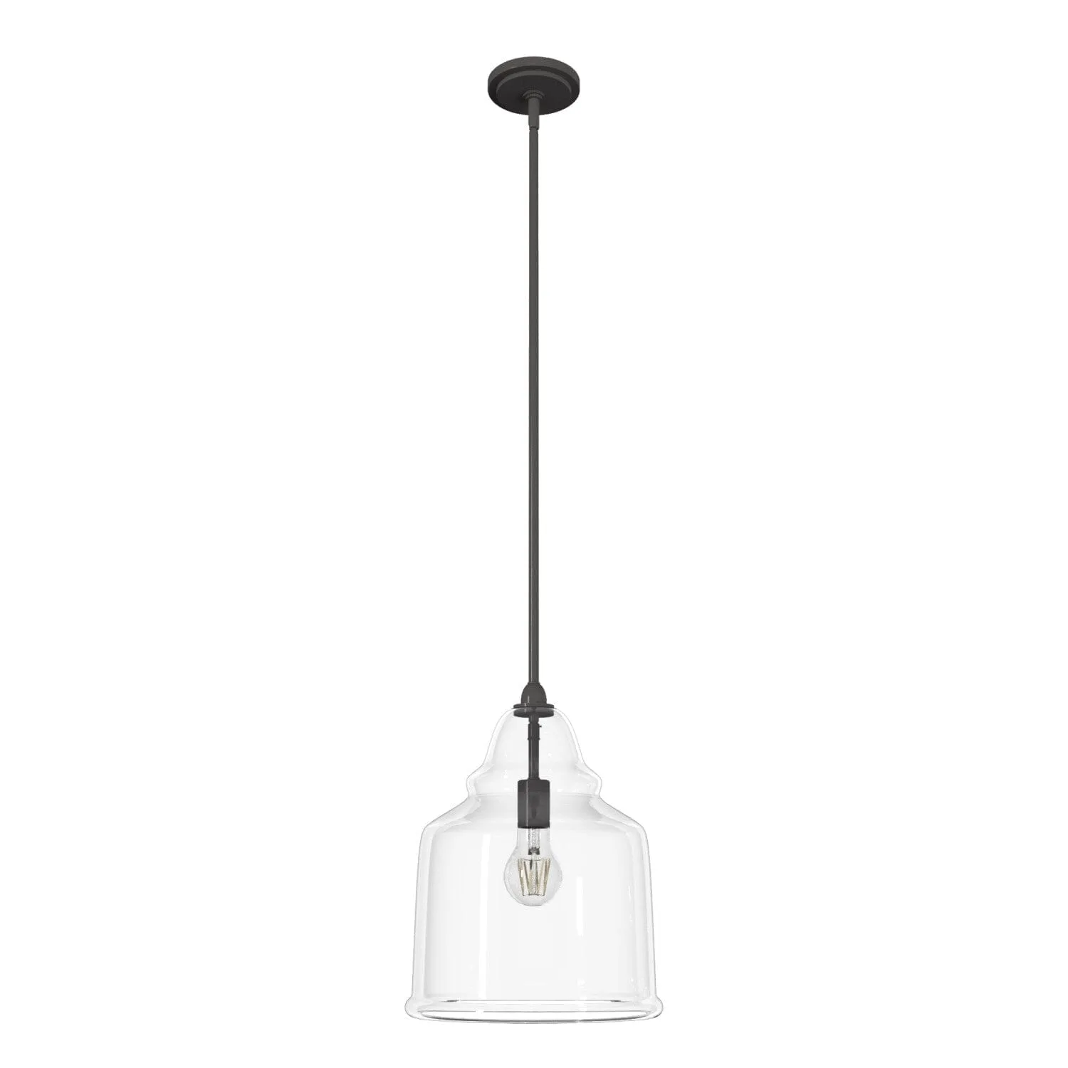 Dunshire One Light Pendant in Noble Bronze