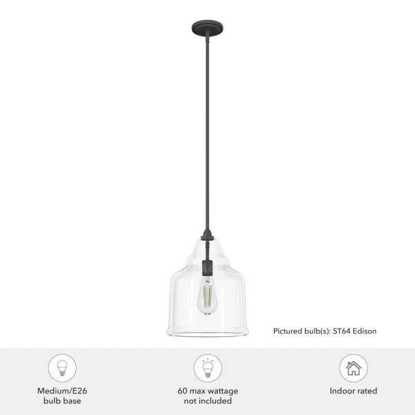 Dunshire One Light Pendant in Noble Bronze - Image 3