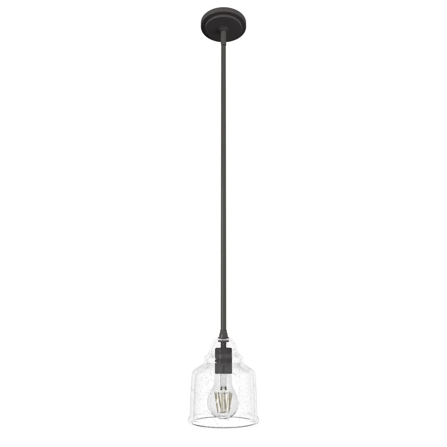 Dunshire One Light Mini Pendant in Noble Bronze