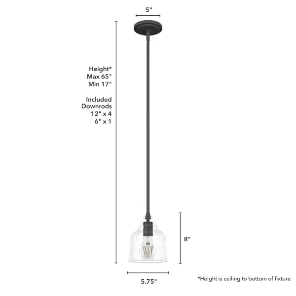 Dunshire One Light Mini Pendant in Noble Bronze - Image 4