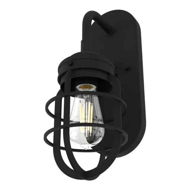 Starklake One Light Wall Sconce in Chrome - Image 19