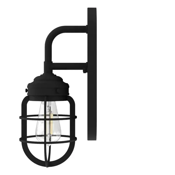Starklake One Light Wall Sconce in Chrome - Image 20