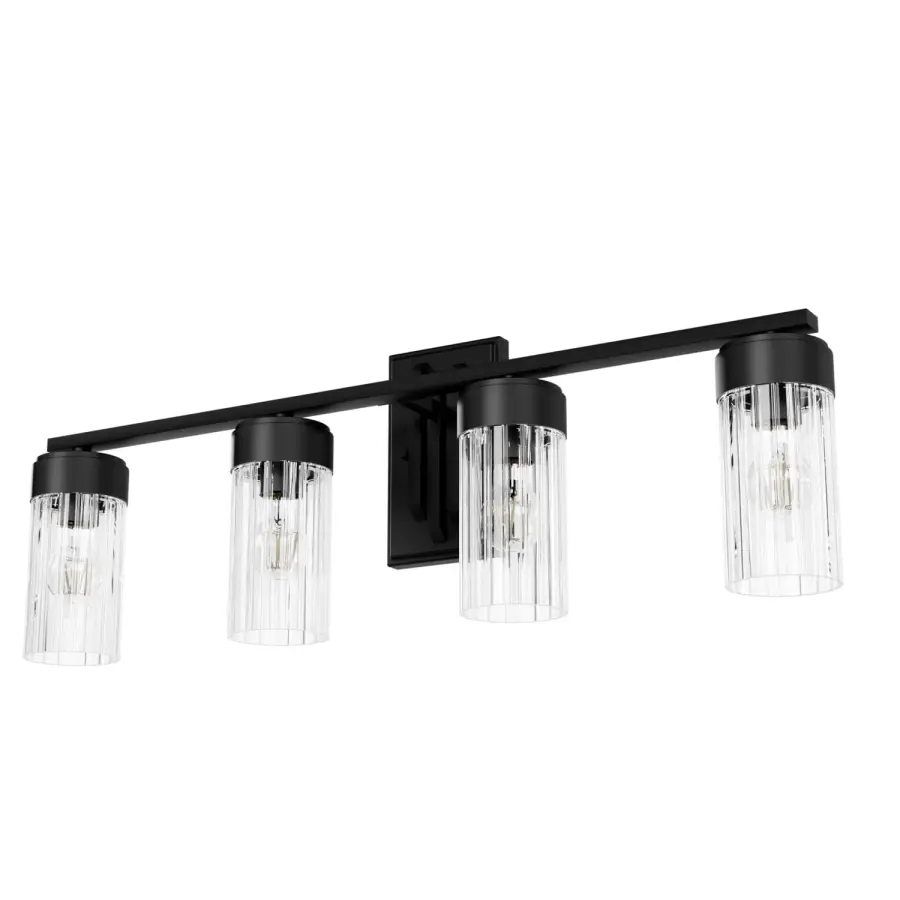 Gatz Four Light Bathroom Vanity in Alturas Gold - Image 12