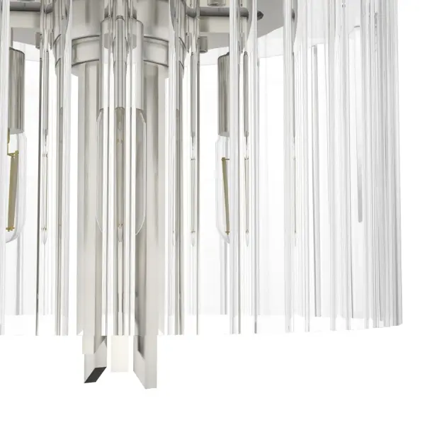 Gatz Four Light Flush Mount in Alturas Gold - Image 11