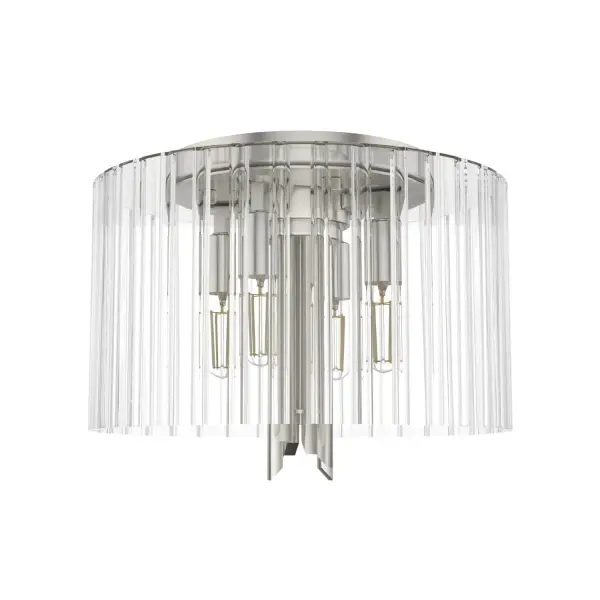 Gatz Four Light Flush Mount in Alturas Gold - Image 9