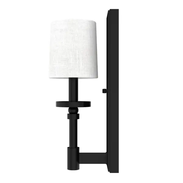 Briargrove One Light Wall Sconce in Matte Black - Image 7