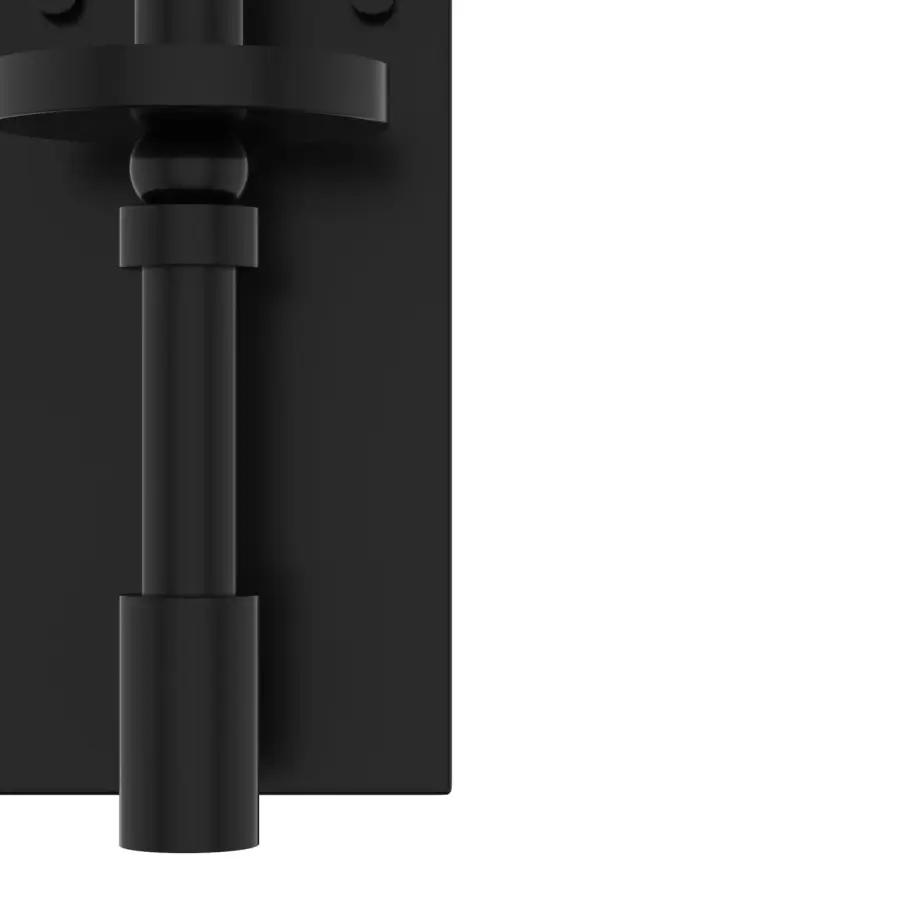 Briargrove One Light Wall Sconce in Matte Black - Image 8