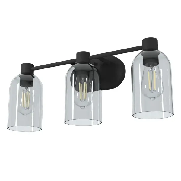 Lochemeade 3-Light Bathroom Vanity in Natural Black Iron - Image 6