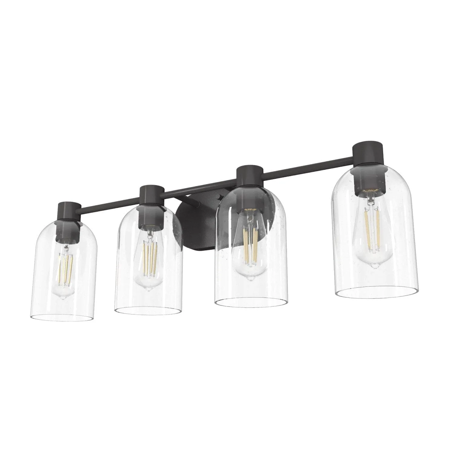 Lochemeade 4-Light Bathroom Vanity in Brushed Nickel