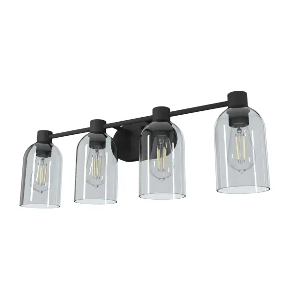 Lochemeade 4-Light Bathroom Vanity in Natural Black Iron - Image 6