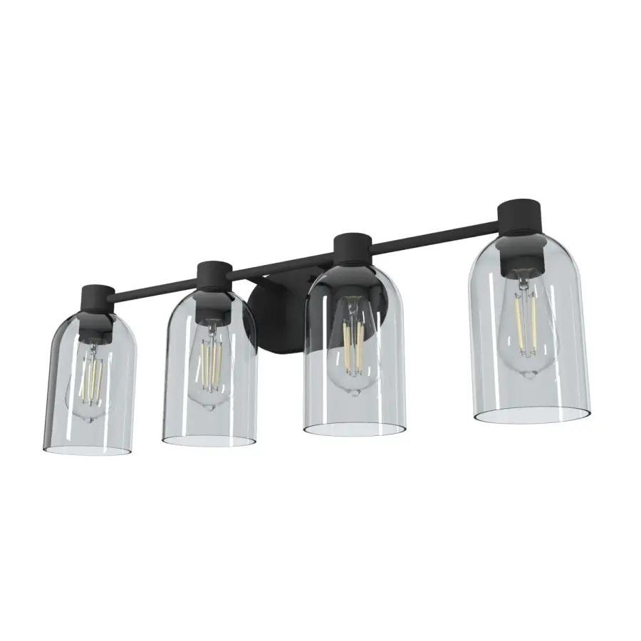 Lochemeade 4-Light Bathroom Vanity in Natural Black Iron - Image 6