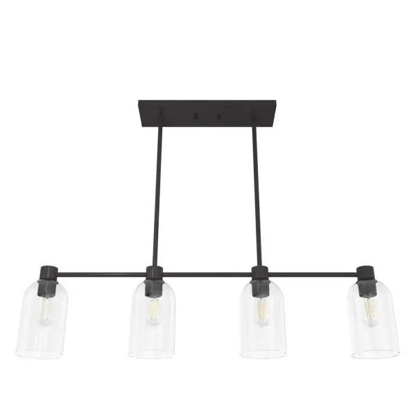 Lochemeade 4-Light Linear Chandelier in Noble Bronze - Image 14