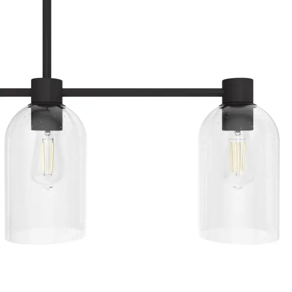 Lochemeade 4-Light Linear Chandelier in Noble Bronze - Image 17