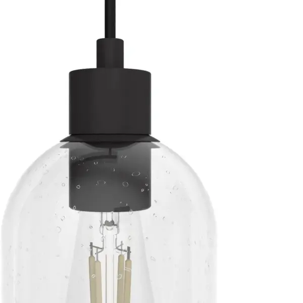 Lochemeade Three Light Linear Pendant in Brushed Nickel - Image 17