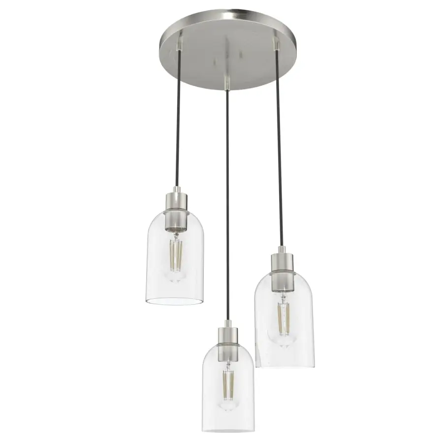 Lochemeade Three Light Pendant in Noble Bronze - Image 13