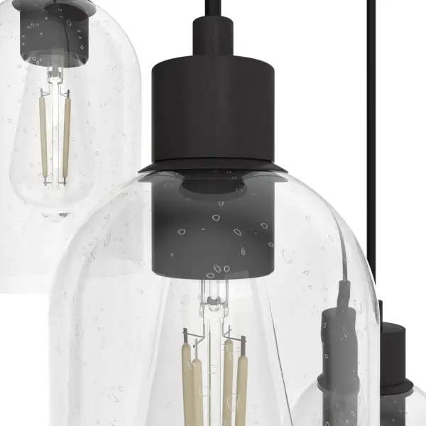 Lochemeade Three Light Pendant in Noble Bronze - Image 15