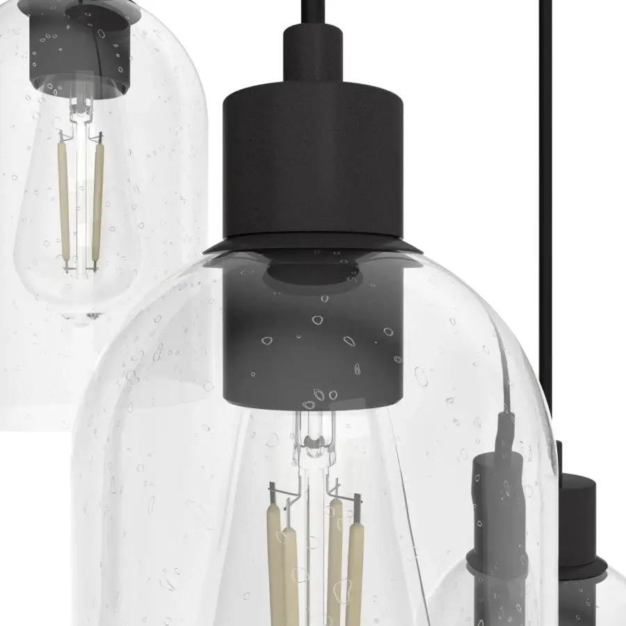Lochemeade Three Light Pendant in Noble Bronze - Image 15