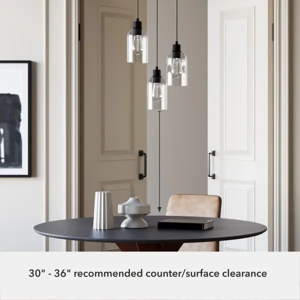 Lochemeade Three Light Pendant in Noble Bronze - Image 9