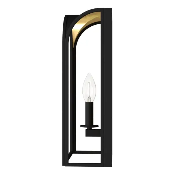 Dukestown One Light Wall Sconce in Natural Black Iron - Image 7