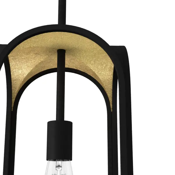 Dukestown One Light Pendant in Natural Black Iron - Image 14