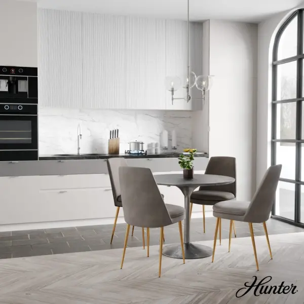 Xidane Three Light Chandelier in Brushed Nickel - Image 4