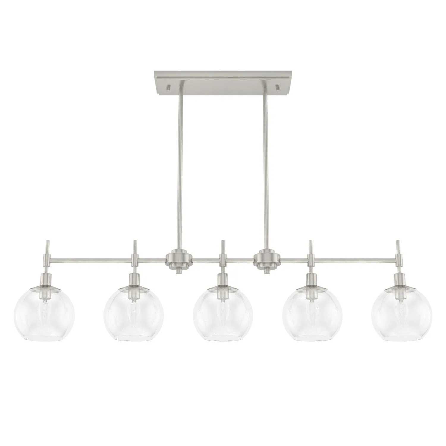 Xidane Five Light Linear Chandelier in Alturas Gold