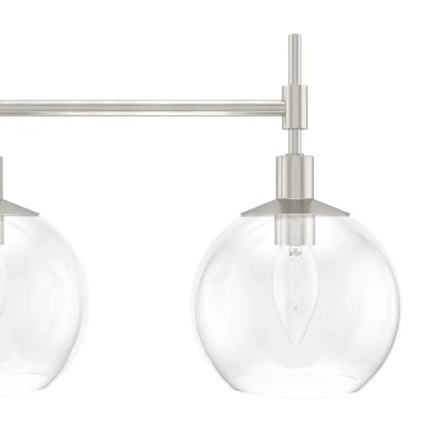 Xidane Five Light Linear Chandelier in Brushed Nickel - Image 23