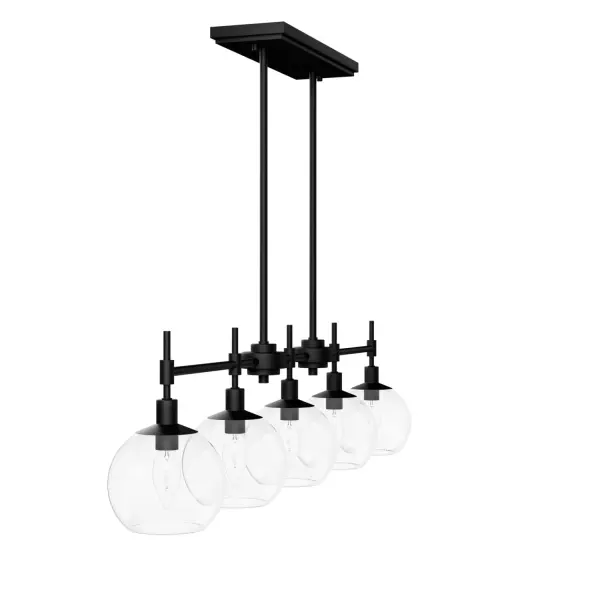 Xidane Five Light Linear Chandelier in Brushed Nickel - Image 27