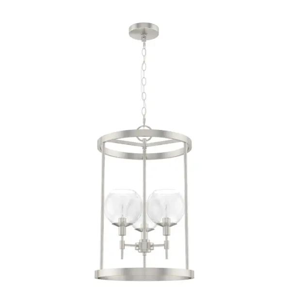 Xidane Three Light Pendant in Brushed Nickel - Image 6