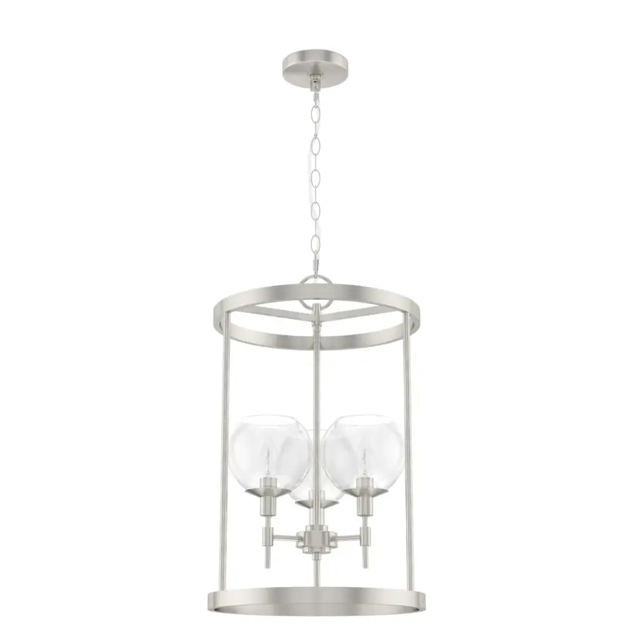 Xidane Three Light Pendant in Brushed Nickel - Image 6