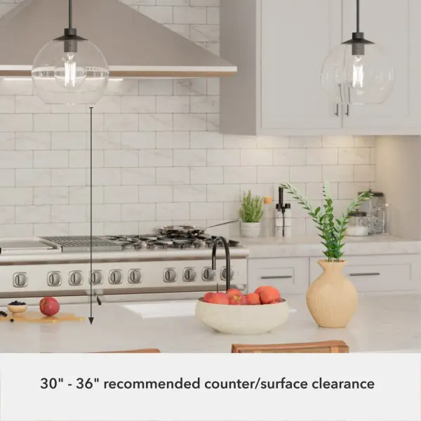 Xidane One Light Pendant in Brushed Nickel - Image 14
